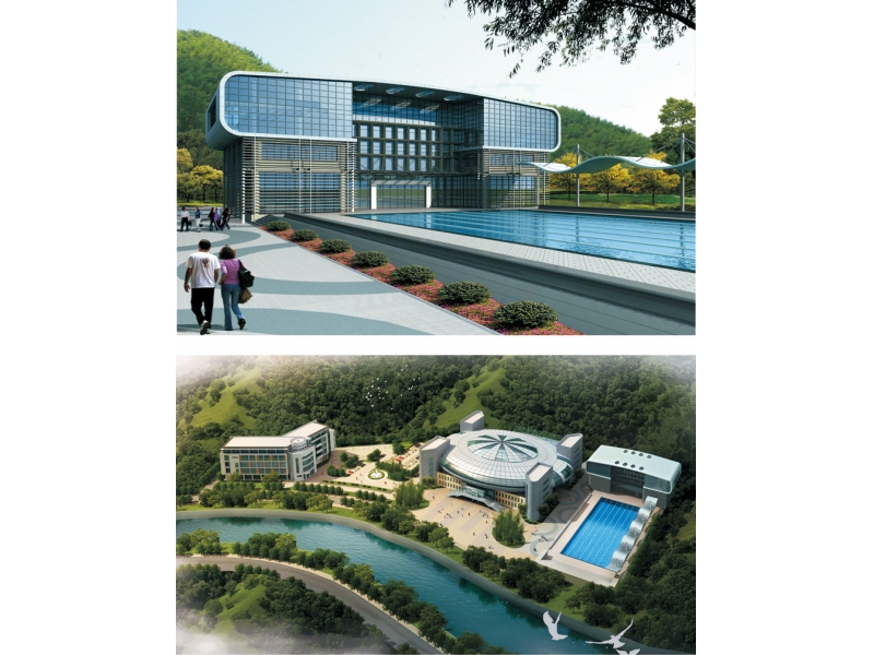 Zhejiang.Panan  The Swimming Pool of Sports Fitness Center